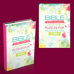 Bible Word Search Activity Book Series | Buchumschlag Design von Maxo-Biz