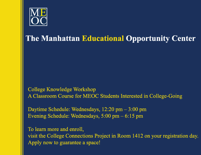 Postcard Design by Martin for Manhattan Educational Opportunity Center | Design #2904888