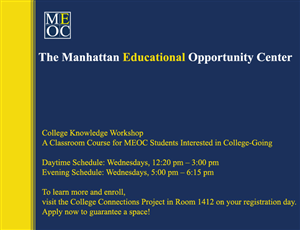 Postcard Design by Martin for Manhattan Educational Opportunity Center | Design: #2904888