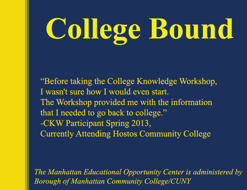 Postcard Design by Martin for Manhattan Educational Opportunity Center | Design #2904890