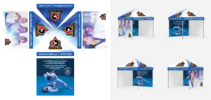 Trade Show Booth Design by Impressive Solutions for Clarksville TaeKwonDo Karate Center, Inc. | Design: #19634947