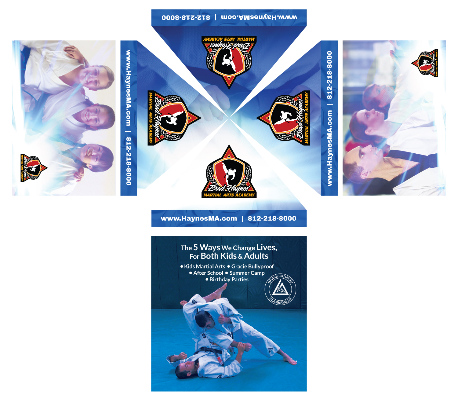 Design de Stand d'Exposition par Impressive Solutions pour Clarksville TaeKwonDo Karate Center, Inc. | Design #19634948