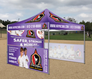 Trade Show Booth Design by Deziners Zone for Clarksville TaeKwonDo Karate Center, Inc. | Design: #19636770