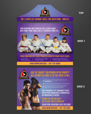 Messestand-Design von ecorokerz für Clarksville TaeKwonDo Karate Center, Inc. | Design #19636989