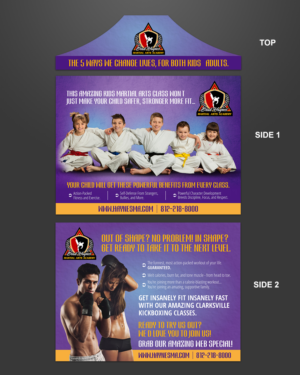 Trade Show Booth Design by ecorokerz for Clarksville TaeKwonDo Karate Center, Inc. | Design: #19636989