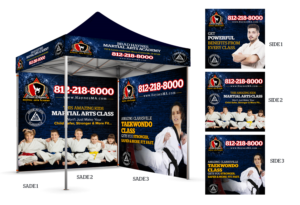 Messestand-Design von SD WEBCREATION für Clarksville TaeKwonDo Karate Center, Inc. | Design #19697112