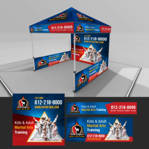 Trade Show Booth Design by Maxo-Biz for Clarksville TaeKwonDo Karate Center, Inc. | Design: #19657137