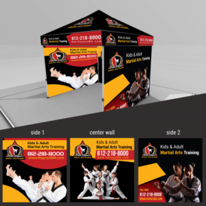 Trade Show Booth Design by Maxo-Biz for Clarksville TaeKwonDo Karate Center, Inc. | Design: #19693902