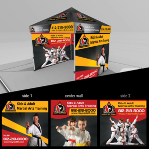 Trade Show Booth Design by Maxo-Biz for Clarksville TaeKwonDo Karate Center, Inc. | Design: #19693903