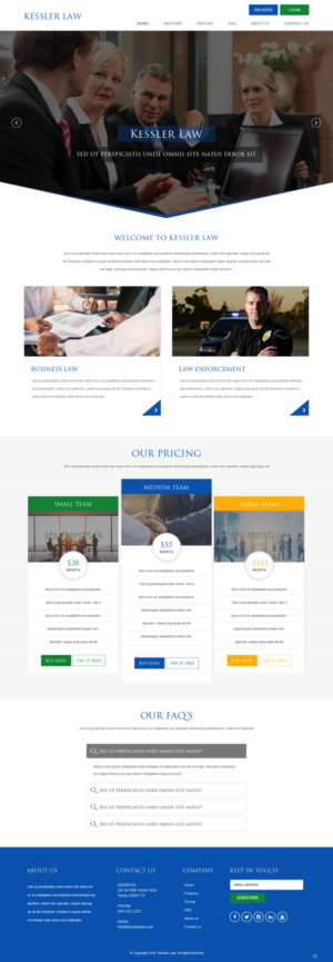 Web Design par pb pour ce projet | Design : #19641092
