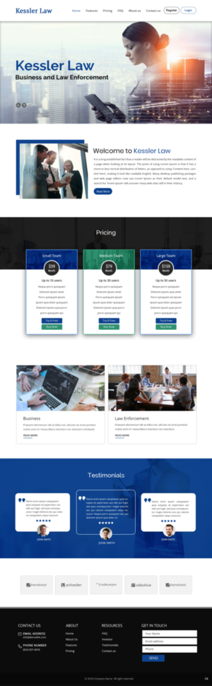 Web Design par pb pour ce projet | Design : #19641093