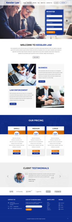 Web Design par pb pour ce projet | Design : #19641094