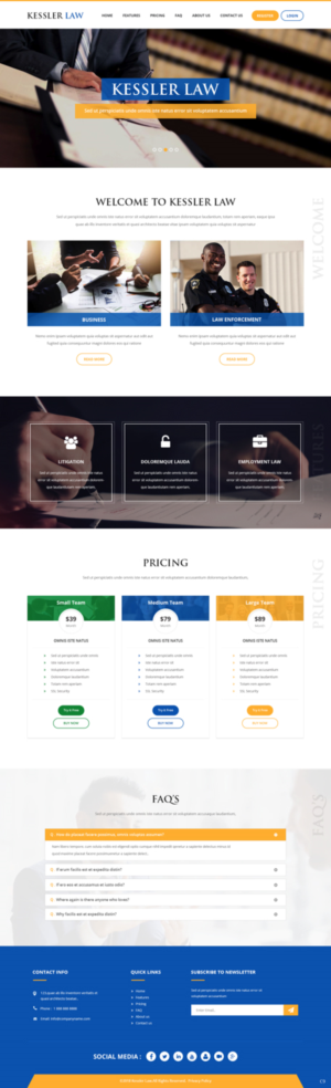 Web Design par pb pour ce projet | Design : #19641095