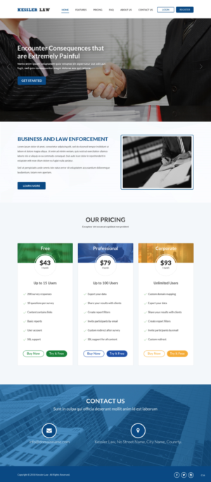 Web Design par pb pour ce projet | Design : #19641099