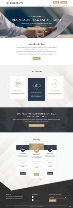 Web Design par pb pour ce projet | Design : #19641100