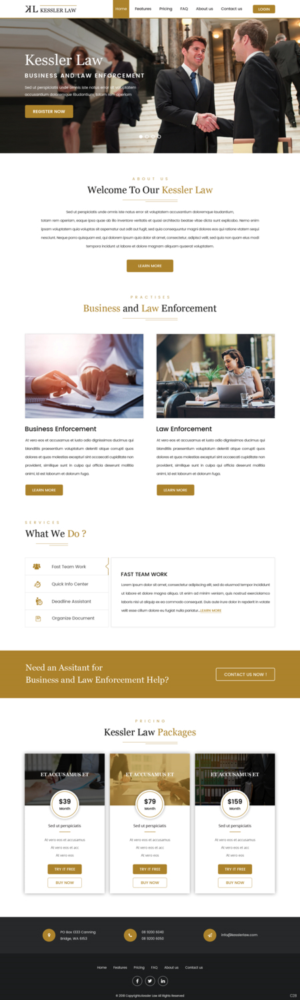Web Design par pb pour ce projet | Design : #19641101