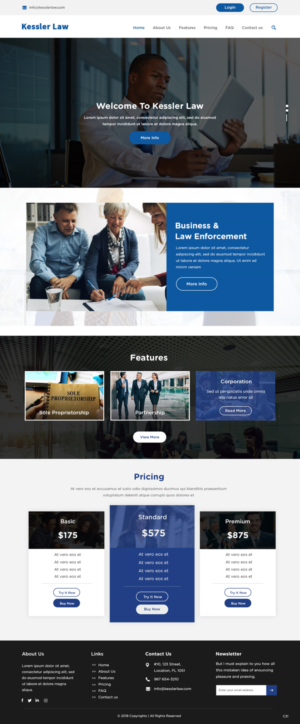 Web Design par pb pour ce projet | Design : #19641103