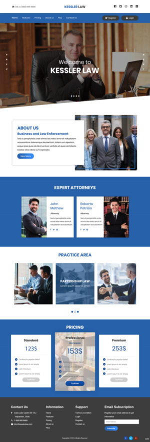 Web Design par pb pour ce projet | Design : #19641106
