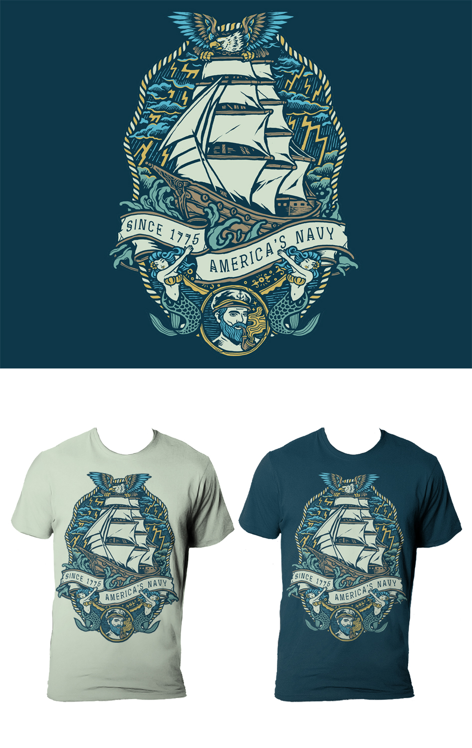 T-shirt Design by krizvector for AMERICA'S HEROES | Design #19650196