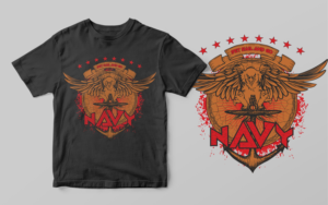 America's Heroes (Navy Collection) | Diseño de Camiseta por SAI DESIGNS