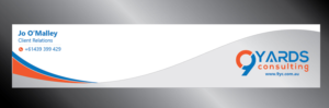 Design En-Tête par Rozita pour 9Yards Consulting | Design : #19625266