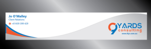 Design En-Tête par Rozita pour 9Yards Consulting | Design : #19625271