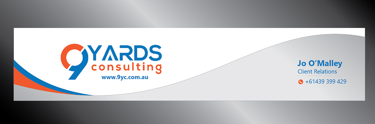 Letterhead Design by Rozita for 9Yards Consulting | Design #19625275