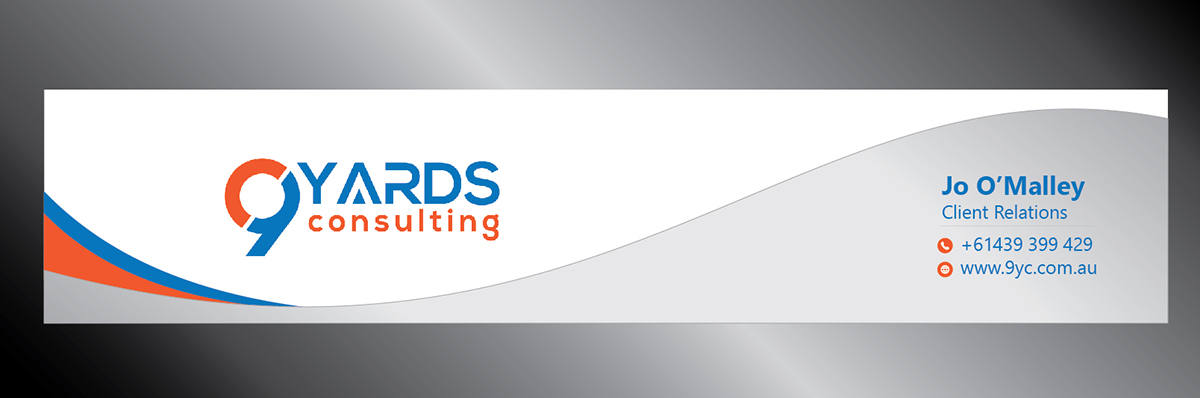 Letterhead Design by Rozita for 9Yards Consulting | Design #19625281