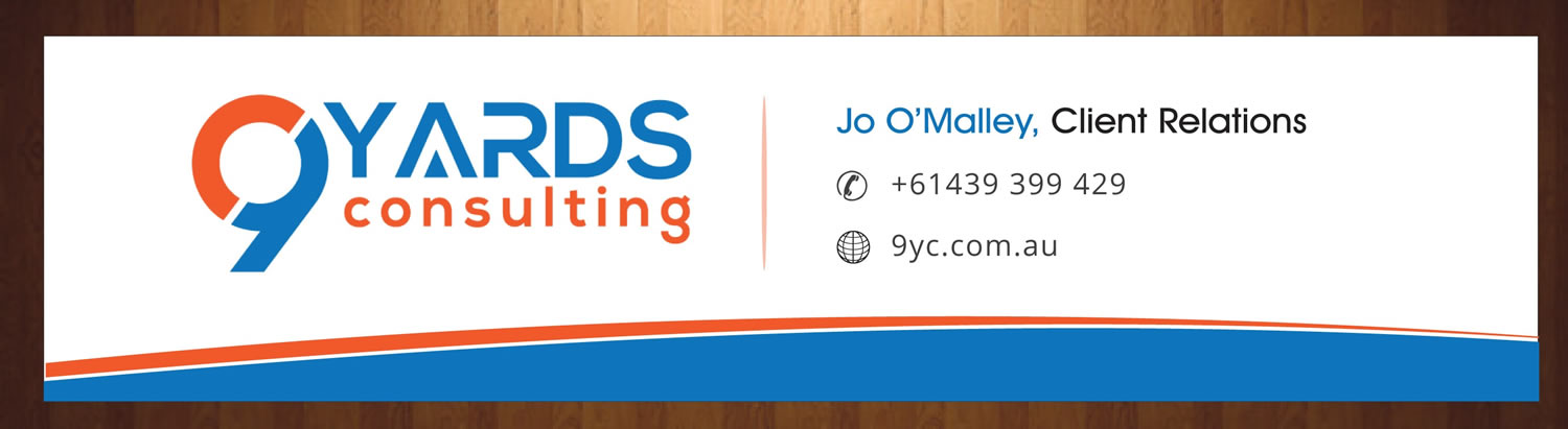 Letterhead Design by HarmiDesigning for 9Yards Consulting | Design #19632260