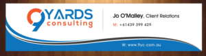 Design En-Tête par harmi_199 pour 9Yards Consulting | Design : #19632262