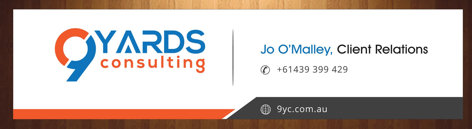 Letterhead Design by HarmiDesigning for 9Yards Consulting | Design #19632268