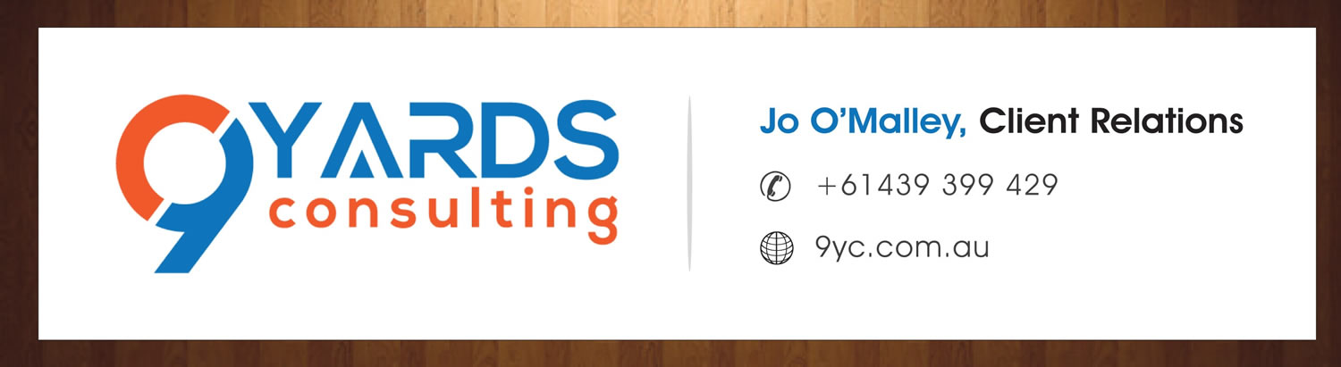 Letterhead Design by HarmiDesigning for 9Yards Consulting | Design #19632271