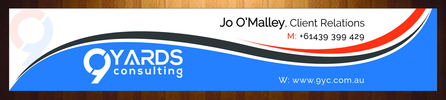 Letterhead Design by HarmiDesigning for 9Yards Consulting | Design #19633758