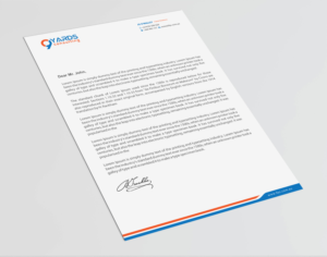 Letterhead Design by Infinitive Technology for 9Yards Consulting | Design: #19628223