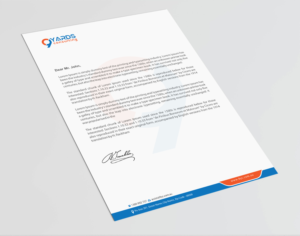 Letterhead Design by Infinitive Technology for 9Yards Consulting | Design: #19628694