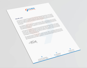 Letterhead Design by Infinitive Technology for 9Yards Consulting | Design: #19628931