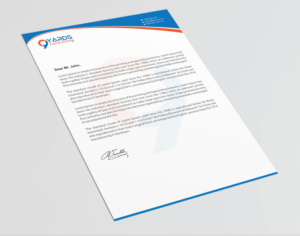 Letterhead Design by Infinitive Technology for 9Yards Consulting | Design: #19628934