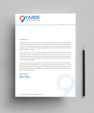 Letterhead Design by Infinitive Technology for 9Yards Consulting | Design: #19629070