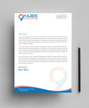 Letterhead Design by Infinitive Technology for 9Yards Consulting | Design: #19629071