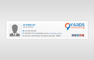 Letterhead Design by Infinitive Technology for 9Yards Consulting | Design: #19634840