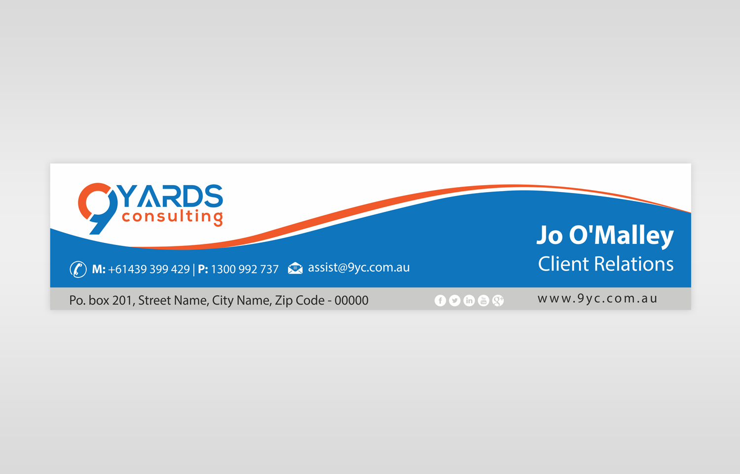 Letterhead Design by Infinitive Technology for 9Yards Consulting | Design #19634843