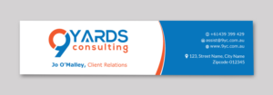 Design En-Tête par Infinitive Technology pour 9Yards Consulting | Design : #19634860