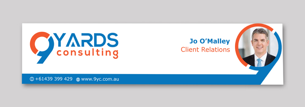 Letterhead Design by Infinitive Technology for 9Yards Consulting | Design #19634872