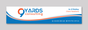 Design En-Tête par Infinitive Technology pour 9Yards Consulting | Design : #19634877