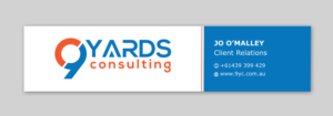 Design En-Tête par Infinitive Technology pour 9Yards Consulting | Design : #19655136