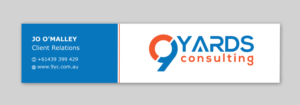 Design En-Tête par Infinitive Technology pour 9Yards Consulting | Design : #19655138