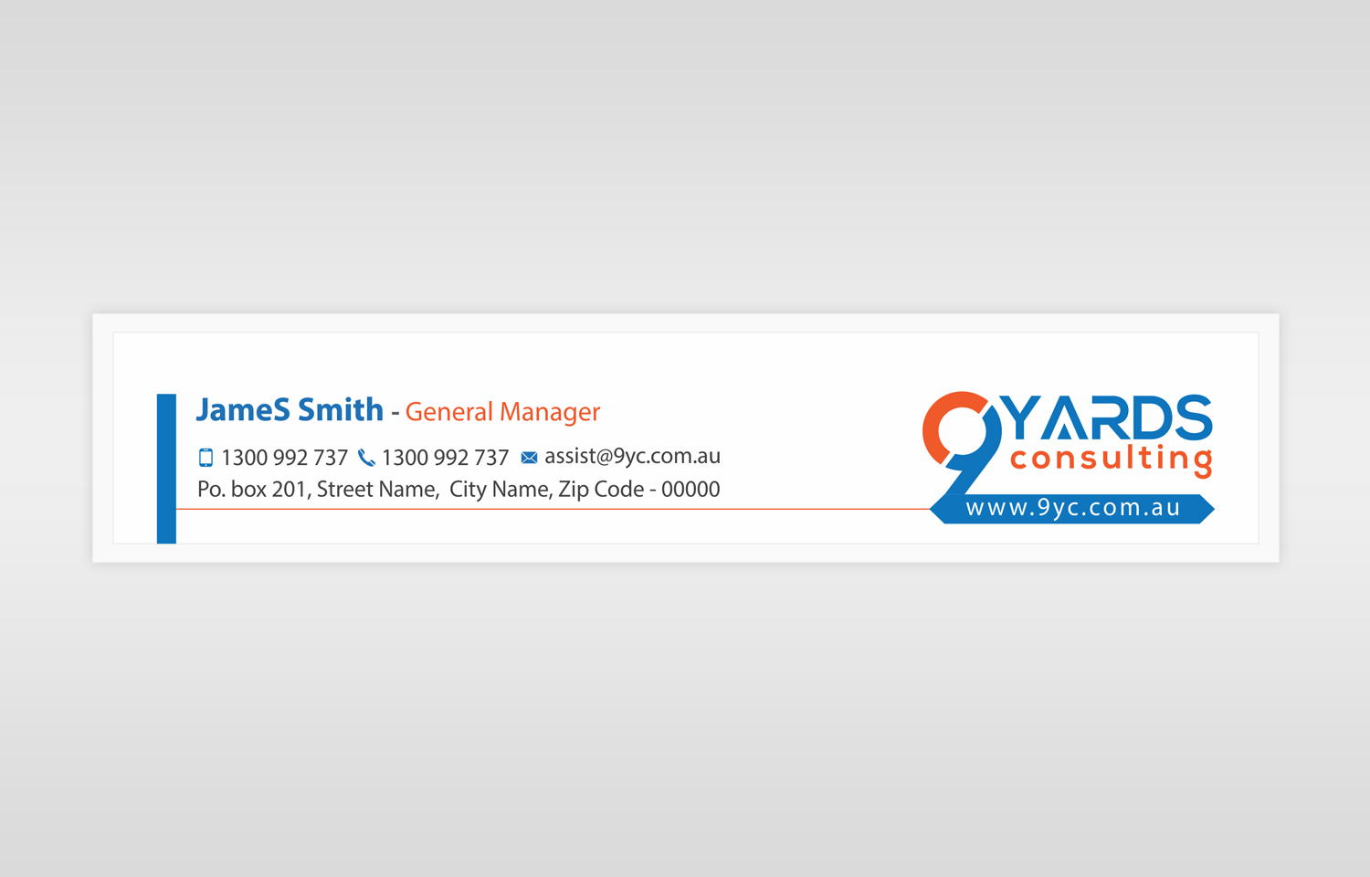 Letterhead Design by Infinitive Technology for 9Yards Consulting | Design #19655207