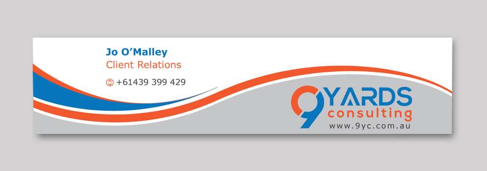 Briefkopf-Design von Infinitive Technology für 9Yards Consulting | Design #19656288