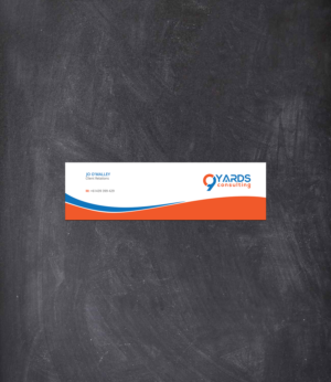 Letterhead Design by Creations Box 2015 for 9Yards Consulting | Design #19633455