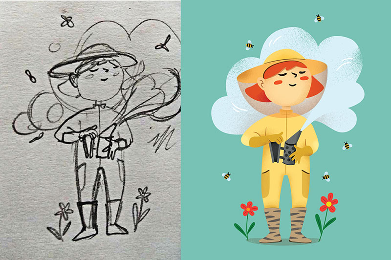 Character Design by PouringLight for Mike Adlam Art | Design #19633026